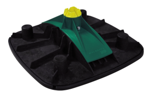 Supportage pour toit plat - Pied support plastique Yeti 335 & 480