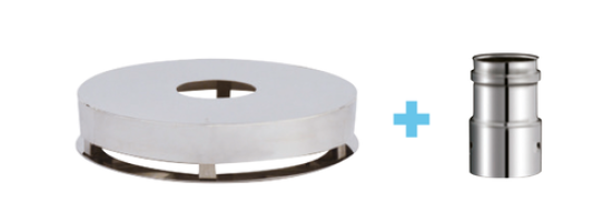 Adaptateur flexible pour sortie Ø230