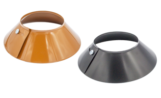 Larmier peint Apollo Pellets concentrique