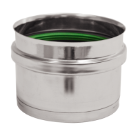 Tampon inox Apollo Pellets Simple Paroi inox