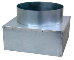 Plenum pour diffuseur plafonnier DP4D