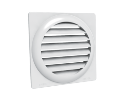 Grille de façade plastique à clipser