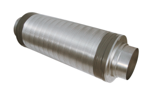 Silencieux semi-rigide aluminium
