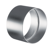 Manchette buse F/F acier peint gris 2mm