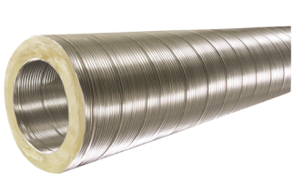 Conduits flexibles semi-rigide aluminium isolé