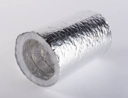 Conduit flexible aluminium phonique ouate M0+M1