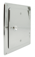 Porte de visite inox 120 x 180 mm pour Té avec trappe rectangle Ø120/180