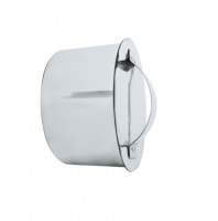 Tampon poignée inox